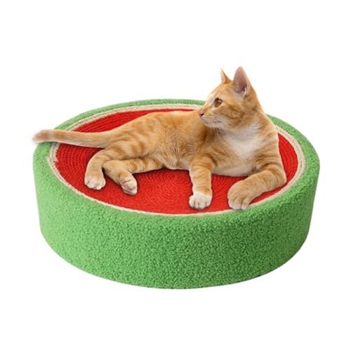 Aufquwk Katzenkratzbecken, Sisal-Katzenkratznest - Sisalschale Anti-Rutsch-Kratzbrett für Katzen,Kätzchen-Schlaf-Ruhebett reduziert Langeweile, Kratzbrett für Schlafzimmer, Balkon Aufquwk Katzenkratzbecken, Sisal-Katzenkratznest - Sisalschale Anti-Rutsch-Kratzbrett für Katzen,Kätzchen-Schlaf-Ruhebett reduziert Langeweile, Kratzbrett für Schlafzimmer, Balkon von Aufquwk