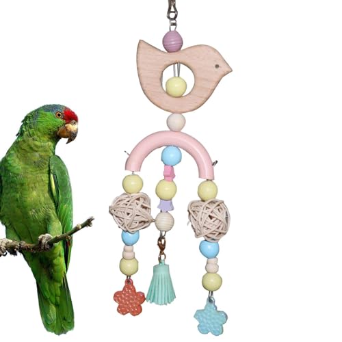 Aufquwk Vogelspielzeug, Kauspielzeug für Sittiche, Vogelkäfigzubehör, Buntes Vogelspielzeug für Papageien, Sittiche, Spielzeug für Nymphensittiche, Kakadus, Aras und ähnlich große Haustiervögel Aufquwk Vogelspielzeug, Kauspielzeug für Sittiche, Vogelkäfigzubehör, Buntes Vogelspielzeug für Papageien, Sittiche, Spielzeug für Nymphensittiche, Kakadus, Aras und ähnlich große Haustiervögel von Aufquwk