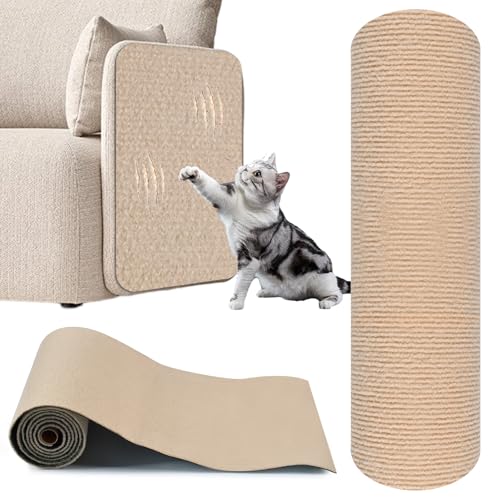 Kratzmatte Katze Selbstklebend,Kratzschutz Sofa Katze,200cmx40cm Kratzbretter Katze,DIY Kratzmatte Katze,Kratzschutz Katze Katzenfür,für Katze Bäume, Katze Wand Möbel, Kratzbäume, und Couch Schutz Kratzmatte Katze Selbstklebend,Kratzschutz Sofa Katze,200cmx40cm Kratzbretter Katze,DIY Kratzmatte Katze,Kratzschutz Katze Katzenfür,für Katze Bäume, Katze Wand Möbel, Kratzbäume, und Couch Schutz von Auirshiky