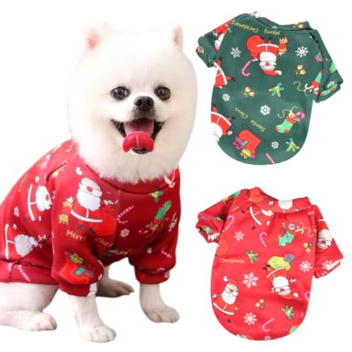 2 Stück Weihnachtspullover Hunde,Weihnachtsmann Haustier Pullover,Hunde Weihnachten Kleidung,Dog Sweater Weihnachten,Hundepullover Weihnachten,Weihnachten Hund Pullover,Weihnachten Haustierkostüme 2 Stück Weihnachtspullover Hunde,Weihnachtsmann Haustier Pullover,Hunde Weihnachten Kleidung,Dog Sweater Weihnachten,Hundepullover Weihnachten,Weihnachten Hund Pullover,Weihnachten Haustierkostüme von Auirshiky