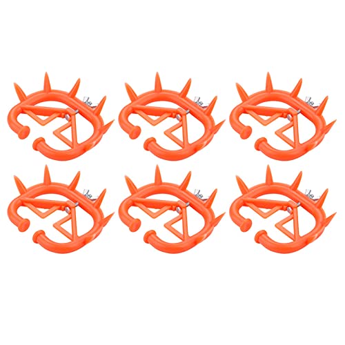 Aumotop 6PCS Robuste Tierentwöhnungsausrüstung für Kälber, Kühe, Rinder, Sicher, Umweltfreundlich, Glatt, Abgerundet, Roter Kunststoff Aumotop 6PCS Robuste Tierentwöhnungsausrüstung für Kälber, Kühe, Rinder, Sicher, Umweltfreundlich, Glatt, Abgerundet, Roter Kunststoff von Aumotop