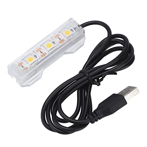 Aumotop Aquarium-Licht, USB-Aufladung, Kunststoff-Aquarium, LED-Licht, Beleuchtung, Pflanzen, Lustiger Schreibtisch, Zierfisch-Aquarium, Bunt, Dekorativer Effekt, Geeignet für Kleine Aumotop Aquarium-Licht, USB-Aufladung, Kunststoff-Aquarium, LED-Licht, Beleuchtung, Pflanzen, Lustiger Schreibtisch, Zierfisch-Aquarium, Bunt, Dekorativer Effekt, Geeignet für Kleine von Aumotop