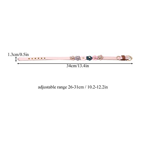 Aumotop Blumen-Diamant-Halsband für Haustiere, Katzen und Hunde, Verstellbar, PU-Leder, Fliege, Haustierzubehör, Katzen- und Hundefliege, Blumen-Diamant-Fliege, Weich, Bequem, für (1,3 * Aumotop Blumen-Diamant-Halsband für Haustiere, Katzen und Hunde, Verstellbar, PU-Leder, Fliege, Haustierzubehör, Katzen- und Hundefliege, Blumen-Diamant-Fliege, Weich, Bequem, für (1,3 * von Aumotop