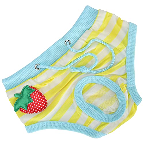Aumotop PET-Schweine ERDBEEREN Muster SANITÄR UNTERWÄSCHE Wieder VERWENDBARE Diapers HELFEN, Hilfe Hilfe Hilfe Hilfe Hilfe FÜR WEIBLICHE Schweine SAUBER UND GESUND (L) von Aumotop