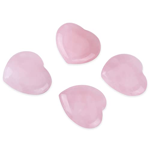 Aumotop Rosenquarz Geschnitztes Herz, Rosafarbener Kristall, Heilstein, Halbedelstein-Dekor-Set Aumotop Rosenquarz Geschnitztes Herz, Rosafarbener Kristall, Heilstein, Halbedelstein-Dekor-Set von Aumotop
