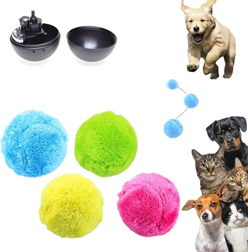 Aktiver Rollball für Hunde, interaktives Hundespielzeug, interaktives Spielzeug, selbstbewegliche Bälle, Spielzeug für große und kleine Hunde, Hundespielzeug-Ball für Haustiere, mit 1 aktivem Rollball Aktiver Rollball für Hunde, interaktives Hundespielzeug, interaktives Spielzeug, selbstbewegliche Bälle, Spielzeug für große und kleine Hunde, Hundespielzeug-Ball für Haustiere, mit 1 aktivem Rollball von Aumude