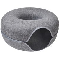 Aumüller Donut Katzentunnel 60 cm grau von Aumüller