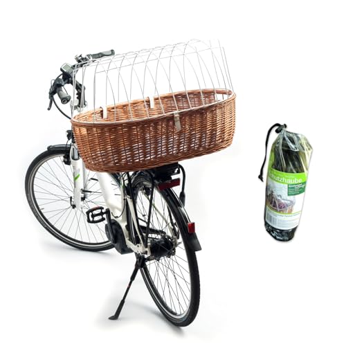 Aumüller Fahrrad-Transportkorb für Hunde, L: 72 cm + Schutzhaube - Gepäckträgermontage Aumüller Fahrrad-Transportkorb für Hunde, L: 72 cm + Schutzhaube - Gepäckträgermontage von Aumüller