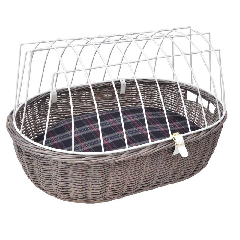 Aumüller Fahrradkorb grau Gepäckträger 68x46x40 cm von Aumüller