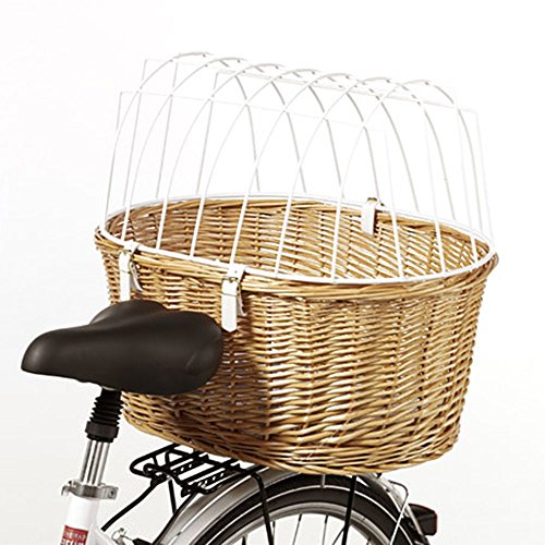 Aumüller Fahrradkorb mit Schutzgitter 53 x 35 x 43 cm - Gepäckträgermontage von Aumüller