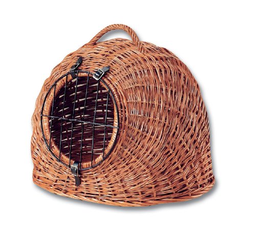 Aumüller Katzenhöhle/Transportkorb aus Vollweide, lackiert - 60 cm Aumüller Katzenhöhle/Transportkorb aus Vollweide, lackiert - 60 cm von Aumüller
