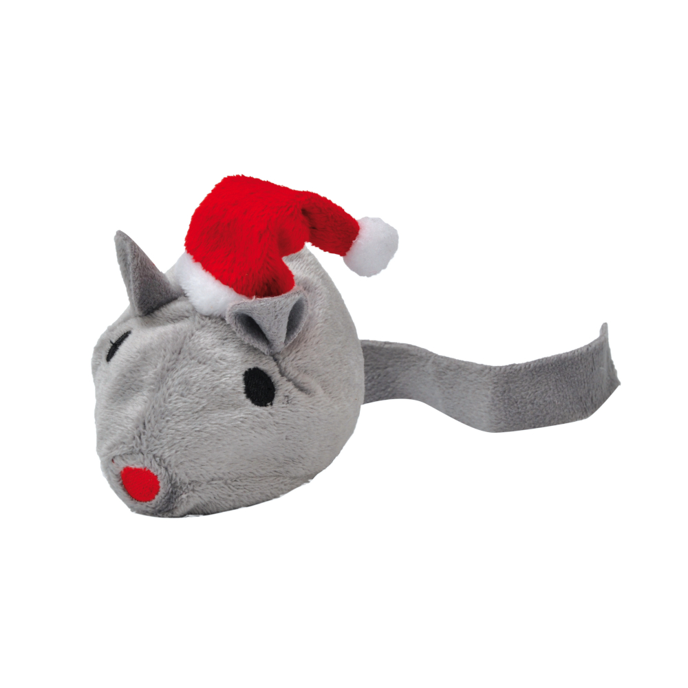 Aumüller Katzenspielkissen Baldi-Maus mit Nikolausmütze - 1 Stück Aumüller Katzenspielkissen Baldi-Maus mit Nikolausmütze - 1 Stück von Aumüller