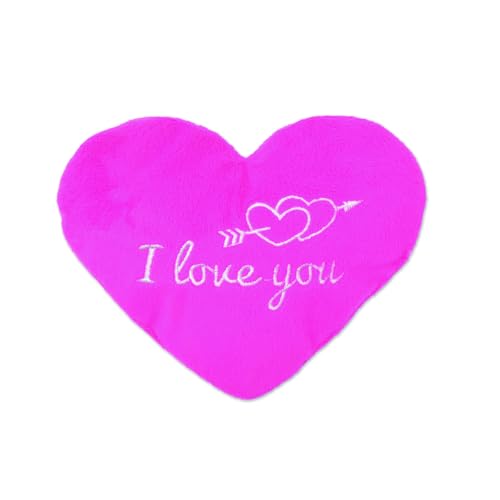 Aumüller Katzenspielkissen I Love You-Herz aus pinkem Schmüseplüsch - gefüllt mit Dinkelspelz und Baldrianwurzel Aumüller Katzenspielkissen I Love You-Herz aus pinkem Schmüseplüsch - gefüllt mit Dinkelspelz und Baldrianwurzel von Aumüller