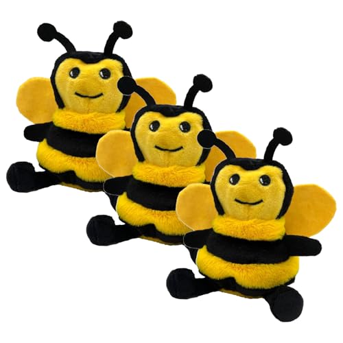 Aumüller Katzenspielkissen mit Katzenminze, Hummel Maggie, 3er Set - Spielkissen für Katzen von Aumüller