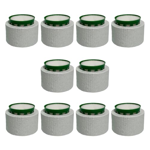 Aurgiarme 10 Stück Wasserpflanze Gewichte Keramik Aquarium Pflanze Fixierte Ringe Aquariumdekoration Zubehör Für Süßwassersalzwasseraquariumpflanzenringe von Aurgiarme