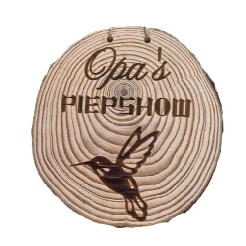 Aurgiarme Gravures Holz Vogelfutterhäuschen Dekore Für Großväter Outdoor Garten Yard Vogel Fütterungsstation Wildvögel Futterhäuschen Metall Haken Vogelfutterhäuschen Für Balkonen von Aurgiarme