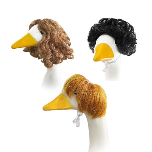 Aurgiarme Neuheit Kreatur Hairpiece Accessoire Pack Mit Vogelstatue Stilen Ideal Für Performances Outfits Funny Pet Accessoires Mit Einzigartigem Design von Aurgiarme