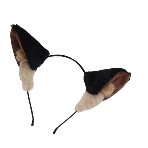 Aurgiarme Welpen-Cosplay-Make-up-Stirnband, süße pelzige Kopfbedeckung, Haarbänder, Kopfbedeckung, Pompons, Haarbänder, Geburtstagsparty Aurgiarme Welpen-Cosplay-Make-up-Stirnband, süße pelzige Kopfbedeckung, Haarbänder, Kopfbedeckung, Pompons, Haarbänder, Geburtstagsparty von Aurgiarme