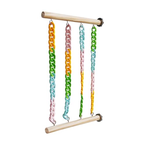 Hölzernes Haustierklettern Spielzeug Bunte Kettenschwung Für Zuckergleiter Interaktives Spiel Und Langeweile Relief Cage Dekoration Übung Spielzeug Für Zuckergläubiger Und Papageien Hölzernes Haustierklettern Spielzeug Bunte Kettenschwung Für Zuckergleiter Interaktives Spiel Und Langeweile Relief Cage Dekoration Übung Spielzeug Für Zuckergläubiger Und Papageien von Aurgiarme