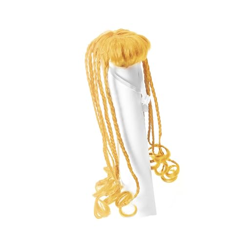 Hundeausstellung Frisur Lang Geflochtenes Dekoratives Accessoire Für Versammlungen Foto Requisiten Easy Wear Synthetic Stoff Haustier Kostümzubehör von Aurgiarme