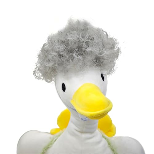 Lustige Haustierperiere Gänse Afros Frisur Haarstück Enten Kopfbedeckung Für Fotoshootings Und Festivalfeier Party Perücken Kostümzubehör Accessoire von Aurgiarme