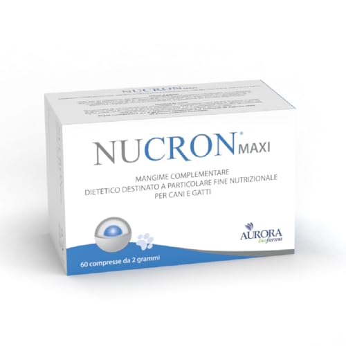 Aurora Biofarma Nucron 60 Tabletten - Ergänzungsfuttermittel für besondere Ernährungszwecke für Hunde und Katzen von Aurora biofarma