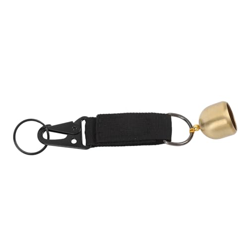 Ausla Bell Bell mit Einem Schnellen Haken Zum Campen Draußen, Zum Wandern (Black) von Ausla