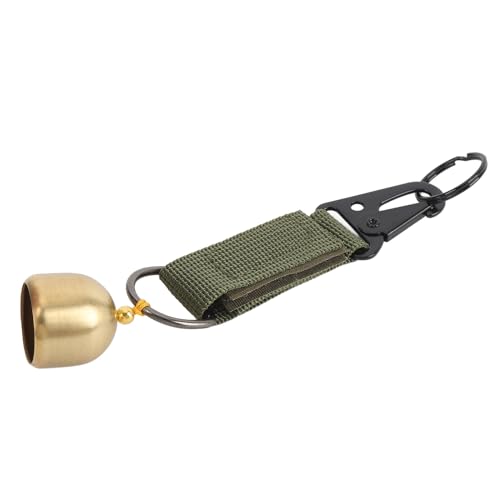 Ausla Bell Bell mit Einem Schnellen Haken Zum Campen Draußen, Zum Wandern (Green) von Ausla