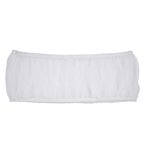Ausla Große Nylon-Vogelkäfigabdeckung, Samenfänger, Haustierprodukte für Käfigzubehör, 4 Farben (White) von Ausla
