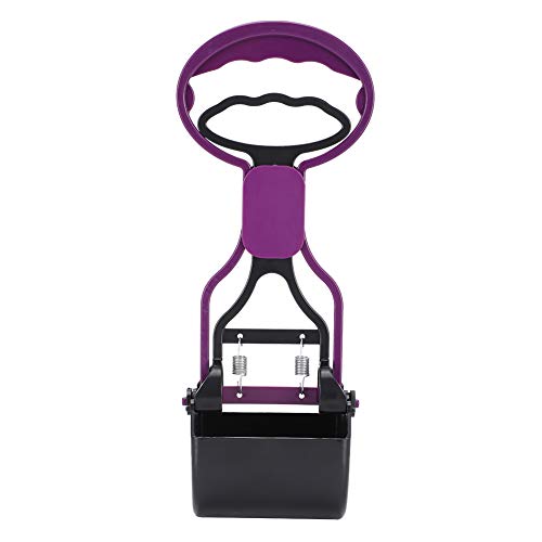Ausla Pets Pooper Scooper Easy Use Cat Dog Cot Cleaning Tool Outdoor Purple (Purple) von Ausla