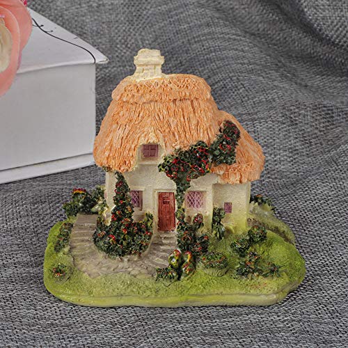 Ausla Strohhaus Ornament Stroh Gedeckte Hüttendekoration Strohdach Wasserdichtes Stabiles Garten Balkon Bonsai Dekoration mit Stabiler Basis für Outdoor Yard Landschaft Ausla Strohhaus Ornament Stroh Gedeckte Hüttendekoration Strohdach Wasserdichtes Stabiles Garten Balkon Bonsai Dekoration mit Stabiler Basis für Outdoor Yard Landschaft von Ausla