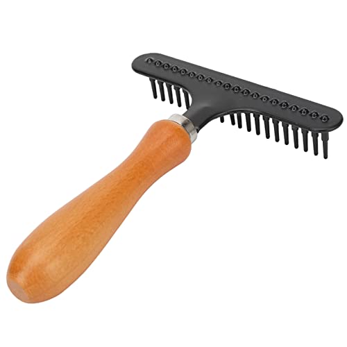 Tragbarer Hand-Teppichrechen Effizienter Haarentfernungsteppichharken aus Edelstahl zum Entfernen von Haaren und Flusen Tragbarer Hand-Teppichrechen Effizienter Haarentfernungsteppichharken aus Edelstahl zum Entfernen von Haaren und Flusen von Ausla