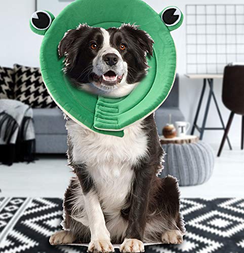 Verstellbarer Anti-Leck-Ring für Haustiere, Atmungsaktives Halsband aus Schwammmaterial für Hunde und Katzen, Niedliches Dekor mit Wiederverwendbarem Design, Verstellbare Größe Verstellbarer Anti-Leck-Ring für Haustiere, Atmungsaktives Halsband aus Schwammmaterial für Hunde und Katzen, Niedliches Dekor mit Wiederverwendbarem Design, Verstellbare Größe von Ausla