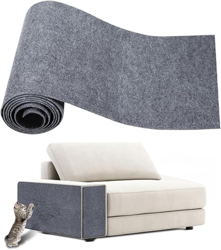 Kratzmatte für große Katzen, 299,7 x 40,1 cm, zuschneidbar, selbstklebend, Couchschutz vor Katzenkrallen, dekorativer Kratzbaum, Katzenkratzbaum und Katzenwandmöbel Kratzmatte für große Katzen, 299,7 x 40,1 cm, zuschneidbar, selbstklebend, Couchschutz vor Katzenkrallen, dekorativer Kratzbaum, Katzenkratzbaum und Katzenwandmöbel von Auto Care