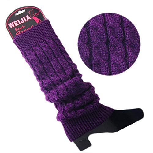 Autone Damen Winter Slouch Warm Knit Crochet High Knee Leg Warmer Leggings Boot Socks von Lunji