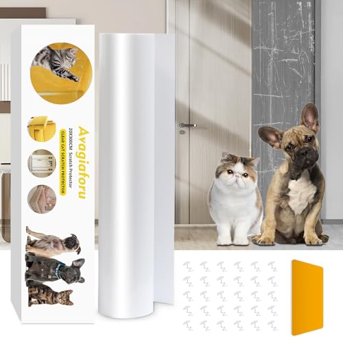 Kratzschutz Sofa Katze, 3m x 20cm Kratzfolie Katzen Selbstklebend, Kratzschutz Katze, Katzen Kratzschutz, Kratzschutz Wand, Anti Kratz Folie für Katzen, AntiKratz Tape für Möbel Couch Tür Wand Schutz Kratzschutz Sofa Katze, 3m x 20cm Kratzfolie Katzen Selbstklebend, Kratzschutz Katze, Katzen Kratzschutz, Kratzschutz Wand, Anti Kratz Folie für Katzen, AntiKratz Tape für Möbel Couch Tür Wand Schutz von Avagiaforu