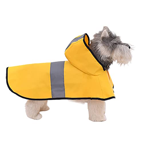 Avaner Hunde-Regenmäntel für Welpen, wasserdicht, mit Loch für die Leine für kleine Hunde von Avaner