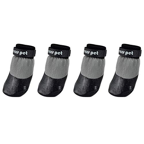 Avaner Protenschutz 4pcs wasserdicht mit Anti-rutsch Sole Hundeschuhe für Indoor & Outdoor Sport (XL) von Avaner