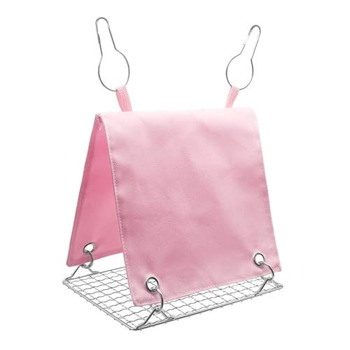 Avejjbaey Hanging Vogel Nest House Mit Belüftetem Design Hängematte Zelt Für Papageien Cockatiels Conures M Größe Tiervögel Hängende Vogelbett Für Cockatiels von Avejjbaey