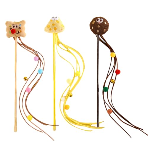 Avejjbaey Katzen Spielen Stick Teaser Quasten Burger Für Kätzchen Langer Zauberstab Spaßiger Übung Und Unterhaltung Teaser Zauberstab Spielzeug Interaktiver Katzen Teaser Zauberstab Avejjbaey Katzen Spielen Stick Teaser Quasten Burger Für Kätzchen Langer Zauberstab Spaßiger Übung Und Unterhaltung Teaser Zauberstab Spielzeug Interaktiver Katzen Teaser Zauberstab von Avejjbaey