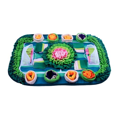 Avejjbaey Multifunktionales Hund Snuffle Pad Langsames Fütterungskissen Stimuliert Die Neugier Durch Interaktion Spielen Engagement Behandelt Mat Dog Snuffle Matte von Avejjbaey