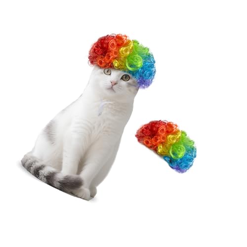 Haustier-Party-Haarteil mit Augenbekleidung für Hunde und Katzen, Spielfeier, täglicher Gebrauch, Kopfbedeckung, Katzen- und Hundekostüm Haustier-Party-Haarteil mit Augenbekleidung für Hunde und Katzen, Spielfeier, täglicher Gebrauch, Kopfbedeckung, Katzen- und Hundekostüm von Avejjbaey
