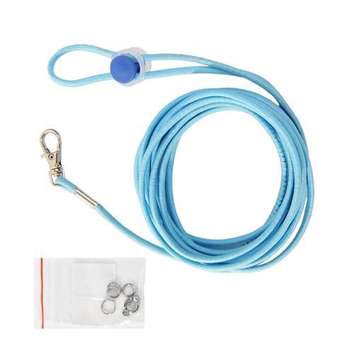 Outdoor Vogelsicherheitsleine Für Papageien Trainingsseil 3meter Lang Einstellbare Pet Vogel Leine Mit Abnehmbaren Knöchelringen Papageien Leine von Avejjbaey