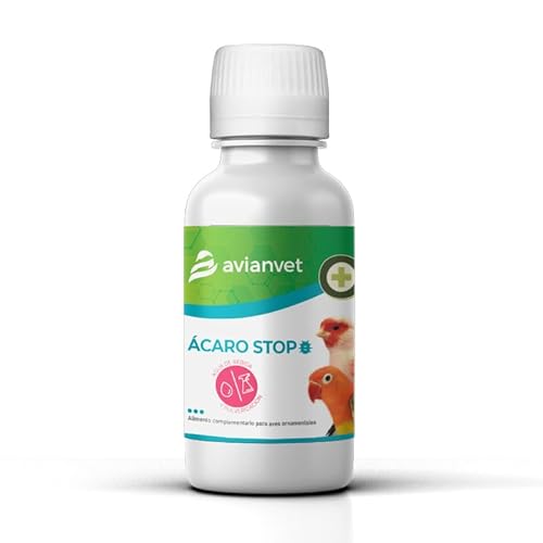 Avianvet Milbenstopp | Wirksam gegen Rotmilben und Milben aus den Atemwegen der Vögel | Format 100 ml. Avianvet Milbenstopp | Wirksam gegen Rotmilben und Milben aus den Atemwegen der Vögel | Format 100 ml. von Avianvet