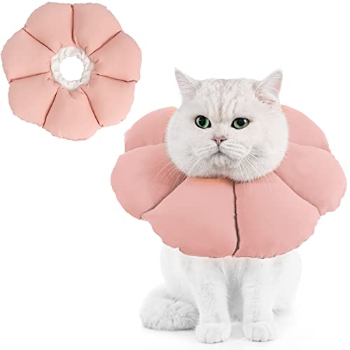 Avont Halskrause Katze, Einstellbar Halsband Weich Halskragen Cat Leckschutz Kragen für Klein Hund Nach Operation Schutzkragen -S|Pink Avont Halskrause Katze, Einstellbar Halsband Weich Halskragen Cat Leckschutz Kragen für Klein Hund Nach Operation Schutzkragen -S|Pink von Avont