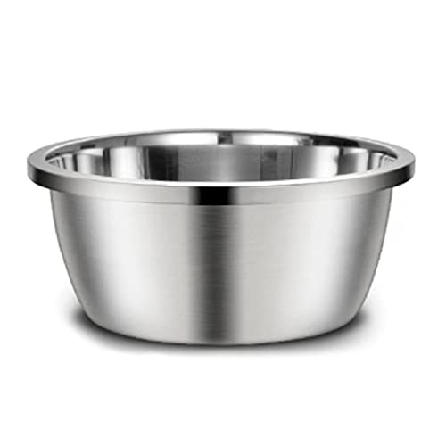 Edelstahl Hunde und Katzen Näpfe Heavy Duty Ersatz Futternapf Metall Futter- und Wasserschalen 7,8/9,4/11/11,8 Zoll von Awlsoneteng