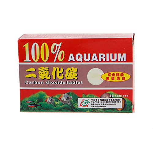 Co2-Tabletten für Aquarien, 36 Tabs bieten die gleiche Funktion und Wirkung wie abgefüllte Co2 einfach zu verwendende Aquarienfische von Awydky
