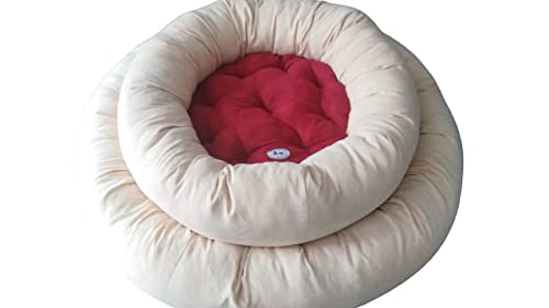 Axero Schlummerland - pflegeleichtes Kuschelnest für Ihren Hund Ø 120 cm dunkelblau-hellgrau59 Axero Schlummerland - pflegeleichtes Kuschelnest für Ihren Hund Ø 120 cm dunkelblau-hellgrau59 von Axero