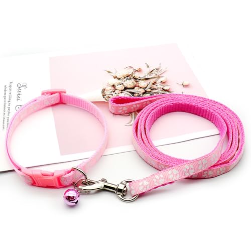 2 Stück Weich Kleiner Hundehalsband Zugseil Verstellbare Hunde Halsband Rosa 2 Stück Weich Kleiner Hundehalsband Zugseil Verstellbare Hunde Halsband Rosa von Ayaluck