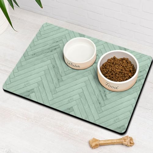 Hundefuttermatten für Böden, saugfähig, Haustier-Katzenfutter-Matte – schnell trocknende Hundenapf-Matten für Futter und Wasser, umweltfreundliches Boho-Haustierzubehör Hundefuttermatten für Böden, saugfähig, Haustier-Katzenfutter-Matte – schnell trocknende Hundenapf-Matten für Futter und Wasser, umweltfreundliches Boho-Haustierzubehör von Ayiashiab